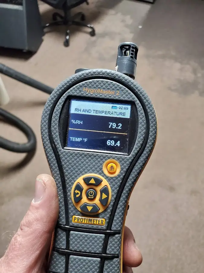 Moisture meter humidity assessment for Fire & Smoke Damage Restoration in Marlow Heights